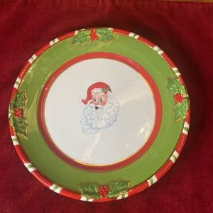 Christopher Radko Letters To Santa Face Plate